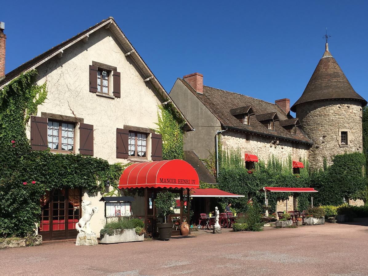 Hotel Manoir Henri IV à Bessines-sur-Gartempe Extérieur photo